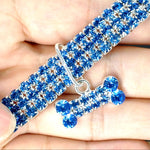 Bling Rhinestone Dog Collar – Crystal Collar for Small & Medium Dogs or Cats